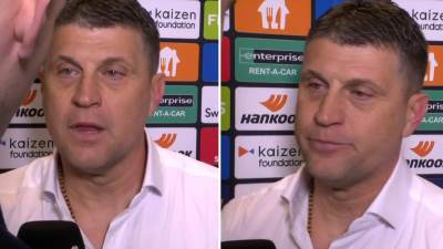  Vladan Milojević zaplakao nakon pobjede u Gracu 