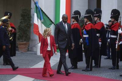  Đorđa Meloni na sastanku sa Mozambika 