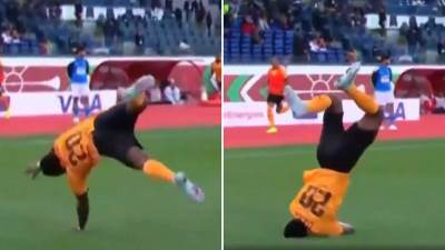  patson daka zamalo slomio vrat dok je slavio 