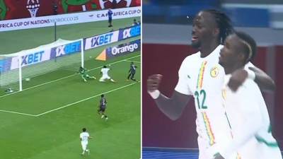  Šerif Endiaje postigao gol za Senegal protiv Bocvane 