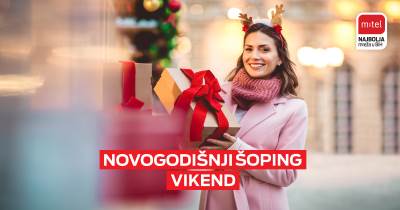  Novogodišnji šoping vikend u m:tel-u 