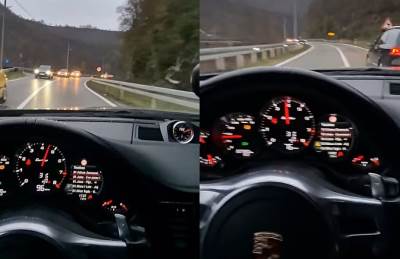  Vozač "poršea" snimio opasno preticanje između Cazina i Bihaća 