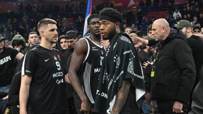  Tajrik Džouns svađa sa navijačima Partizana 