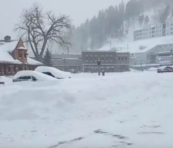  Snježna oluja u Švedskoj 