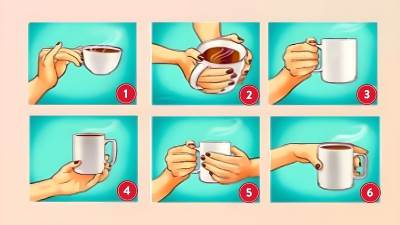  Šta način na koji držite šolju otkriva o vama 