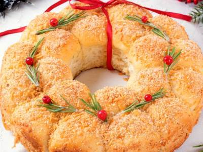 Novogodišnja vijenac pogača recept 