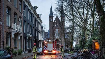  Požar u crkvi u amsterdamu 