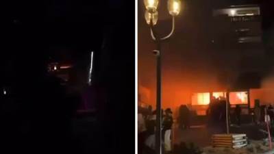  Snimak početka požara u švajcarskom klubu 