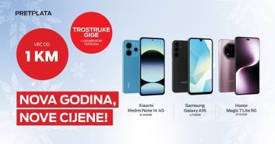  Nova godina u m:tel-u donosi nove, niže cijene telefona 
