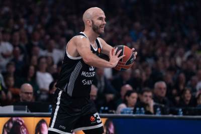  KK Partizan slavio protiv KK Borac Čačak, partija karijere Nika Kalatesa 