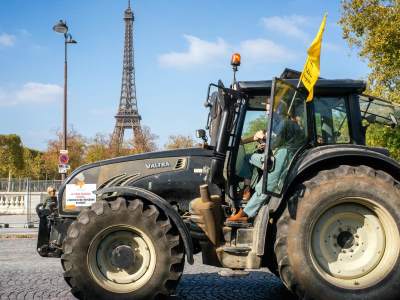  Protest poljoprivrednika u Parizu 
