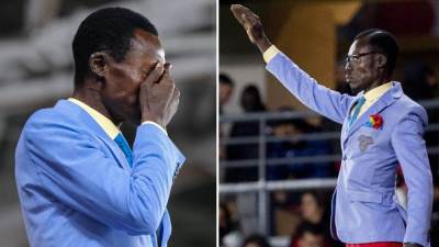  Navijač Konga obučen kao revolucionar 