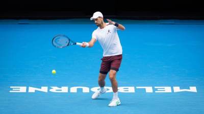  Novak Đoković je odradio prvi trening u Melburnu 