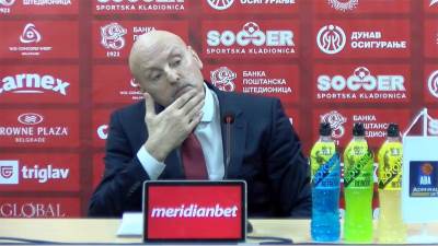  Saša obradović izjava poslije meča Crvena zvezda Bosna 