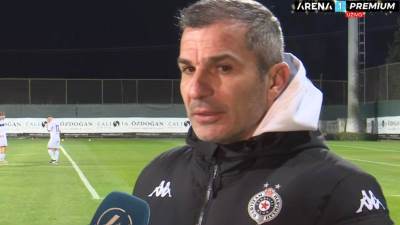  Trener Partizana namjerno pustio igrače da igraju bez njegovih uputstava 