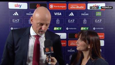  Saša Obradović o pobjedi protiv Olimpije Milano 