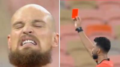  Kiks Predraga Rajkovića dobio crveni karton 