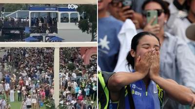  Aleksandra Eala navijači na Australijan openu 