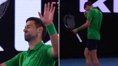  Novak djokovic se prekrstio I izvinio usred meca 