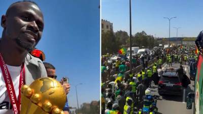  Doček za fudbalere Senegala 