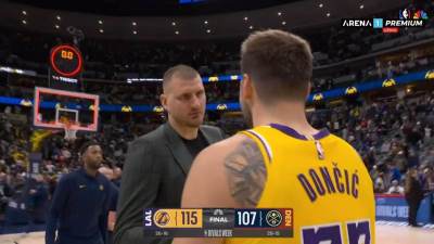  Luka Dončić dominirao u pobjedi LA Lejkersa protiv Denvera 