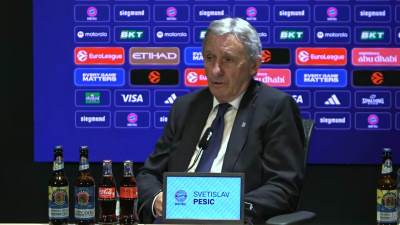  Svetislav Pešić o porazu od Partizana 