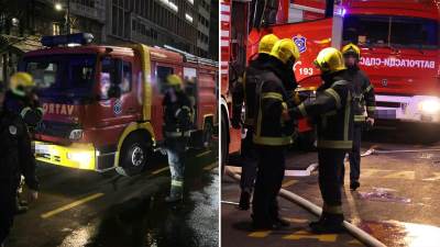  Požar u stanu na terazijama 