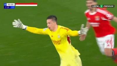  Gol Antolija Trubina za pobjedu Benfike protiv Reala 