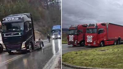  Prevoznici iz Sjeverne Makedonije obustavljaju protest 