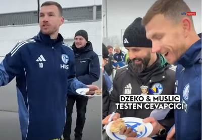  Edin Džeko zamezio ćevape pred trening u Šalkeu 