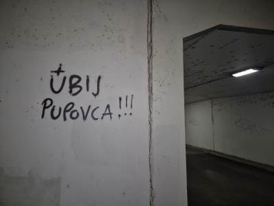  Ustaški grafiti u Zagrebu i prijetnje Pupovcu 