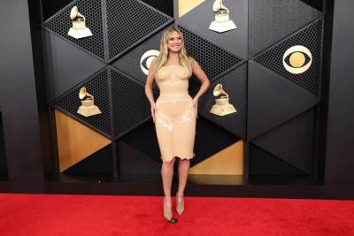  Hajdi Klum na dodjeli Gremi nagrada 