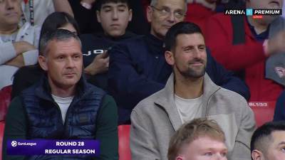  novak djokovic gleda uživo olimpijakos crvena zvezda 