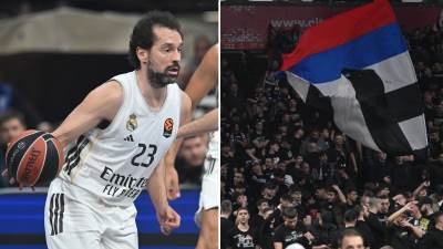  Grobari vrijeđali Serhija  Ljulja na utakmici Partizan - Real 
