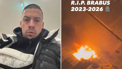  Baka Prase snimao kako mu gori automobil 