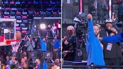  stef kari pogodio nevjerovatan sut na ol staru video 