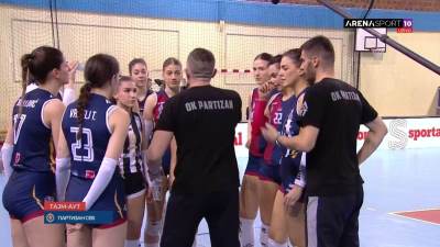  trener partizana vrijedjao odbojkasice na tajmautu 