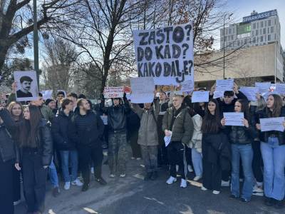  Protesti u Sarajevu zbog tramvajske nesreće 