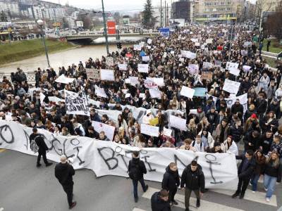  Protest u Sarajevu 