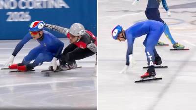  Italijanski klizač ušao u cilj okrenut leđima 