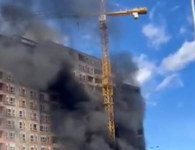  Požar na gradilištu u Mostaru 