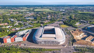  Fudbaleri Zvezde igraju na stadionu gdje su igrale reprezentacije Srbije 