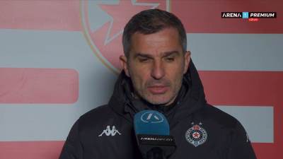  Nenad Stojaković poslije utakmice Crvena zvezda Partizan  