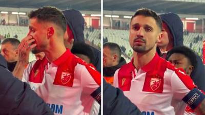  Crvena zvezda Lil Rade Krunić u suzama  