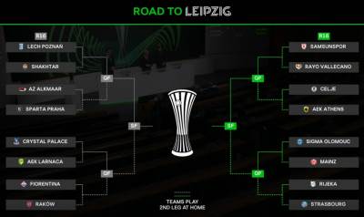  Konferencijska liga osmina finala parovi  