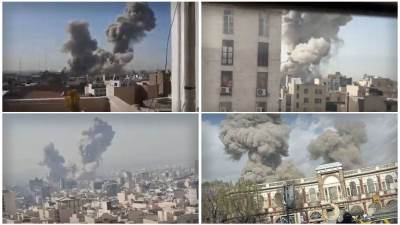  Snimci napada Izraela na Iran 