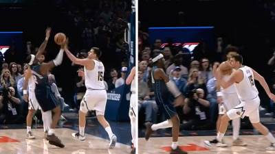  Šej Gildžus Aleksander pogodio loptom Nikolu Jokića 