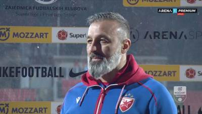  Nenad Sakić izjava poslije pobjede Crvene zvezde protiv Radničkog 