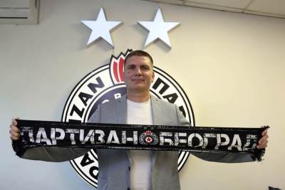  Srđan Blagojević pred utakmicu Partizan TSC 