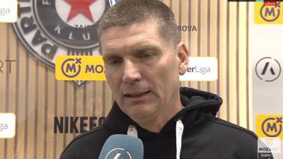  Srđan Blagojević o utakmici Partizan TSC 